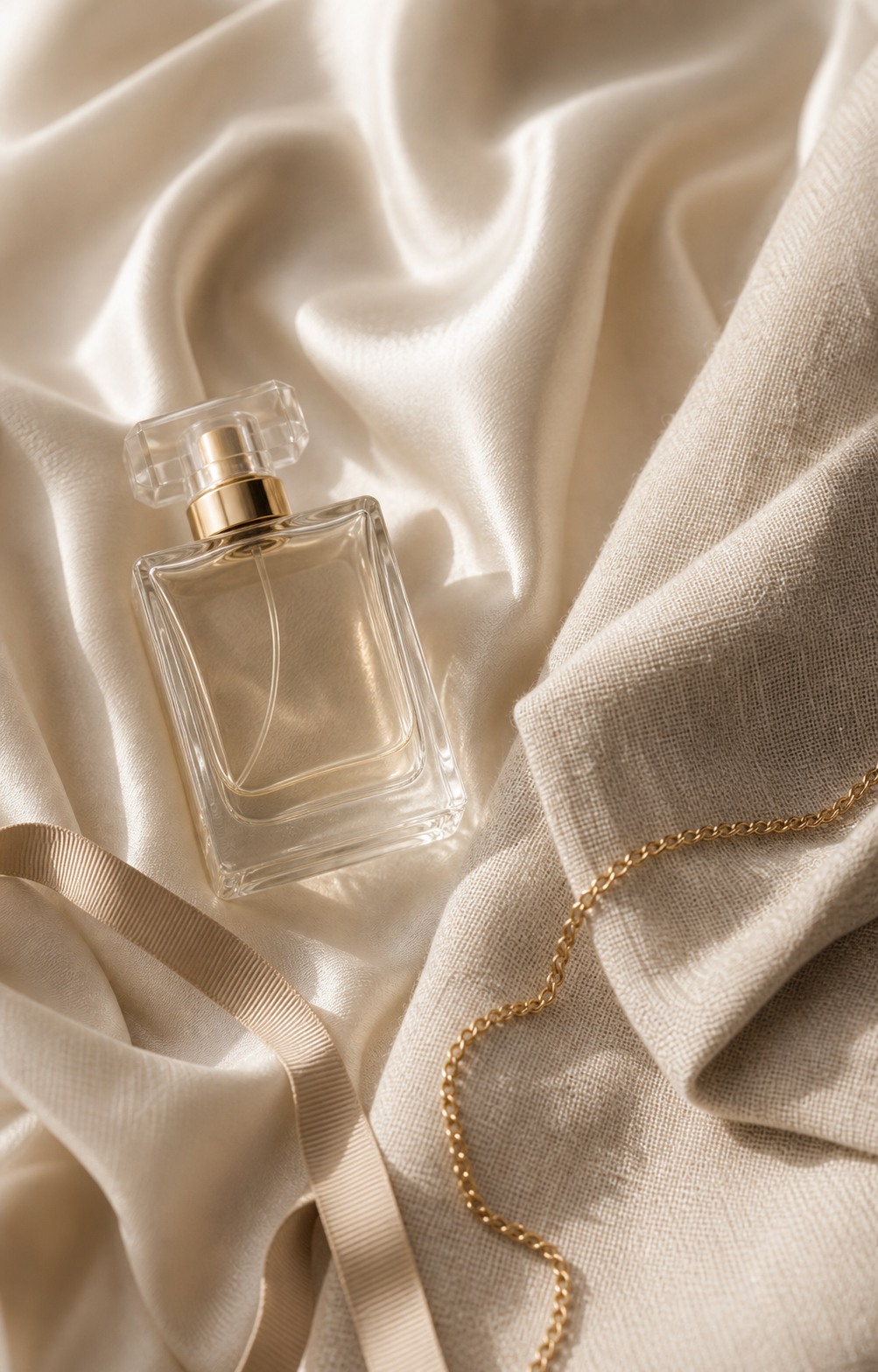 Perfume and jewelry details