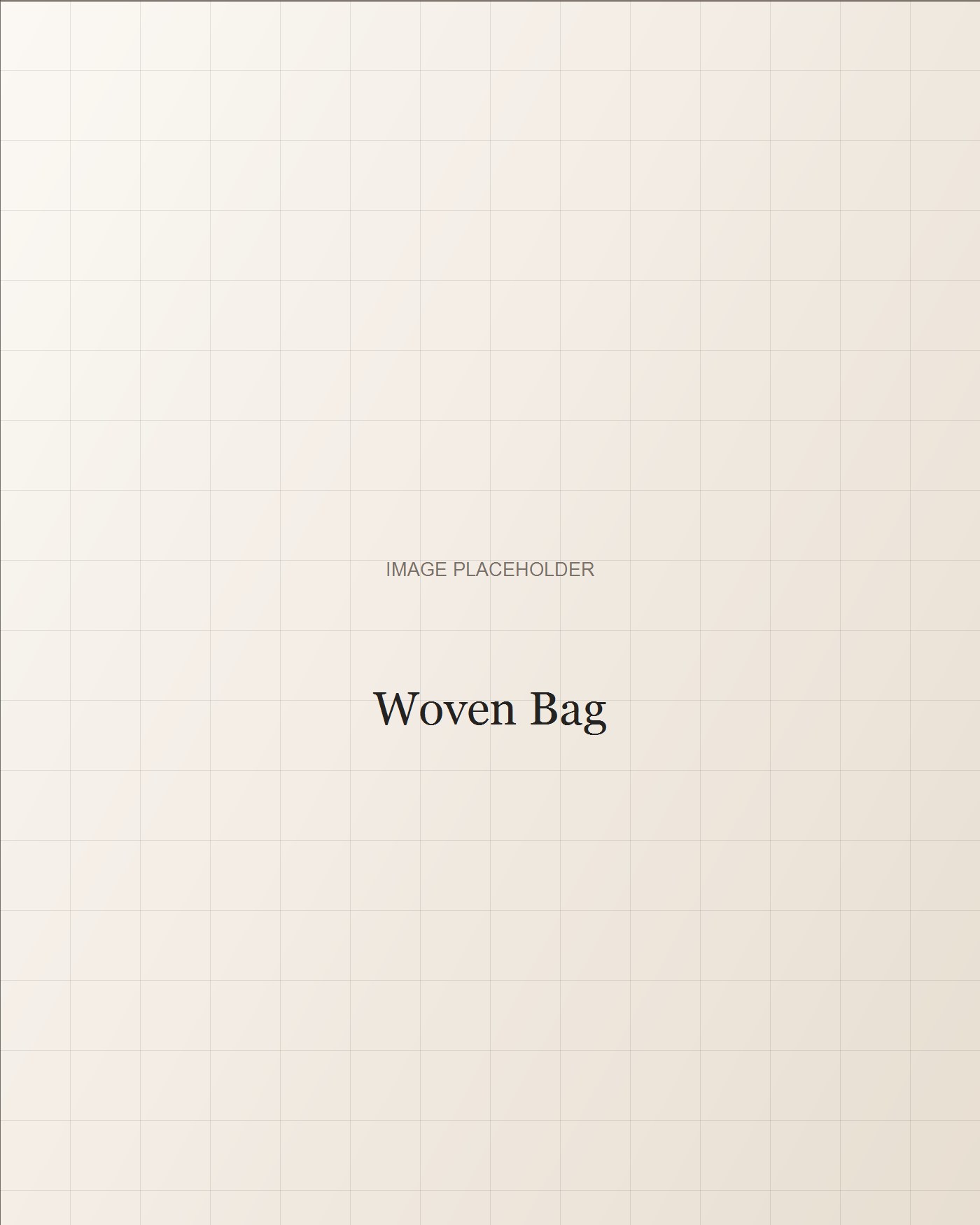 Woven bag with tan leather details